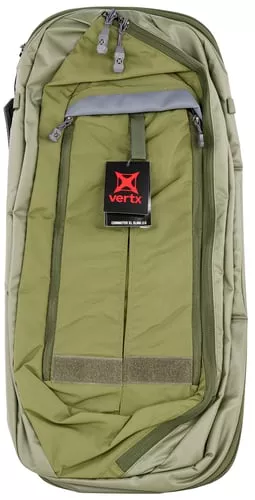 Vertx VTX5076CGNNA Commuter Sling XL 2.0 Backpack Backpack Nylon 27"L X 13.5"W X 7"H Canopy Green