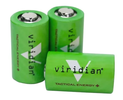 Viridian Tactical Energy Ultra Lithium Batteries - 3 Pack