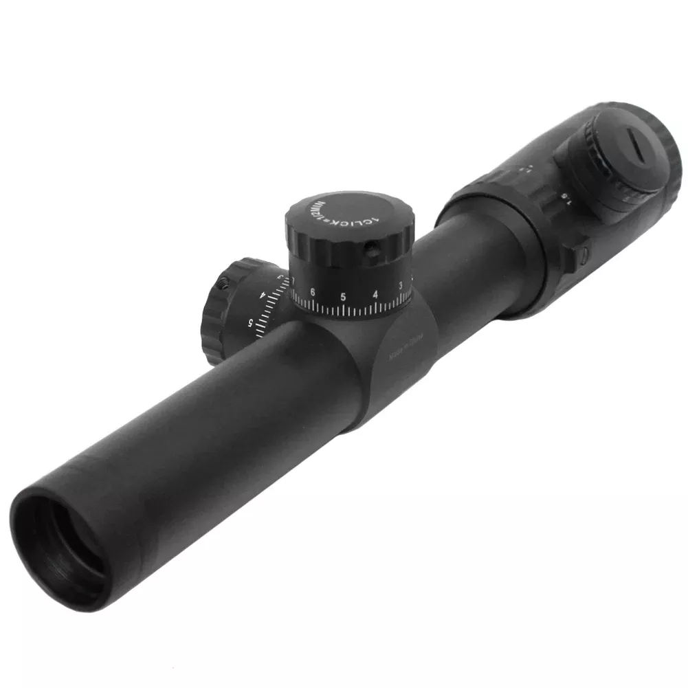 VISM Evolution Series 1.1-4x24 Blue & Green P4 Sniper Rifle Scope