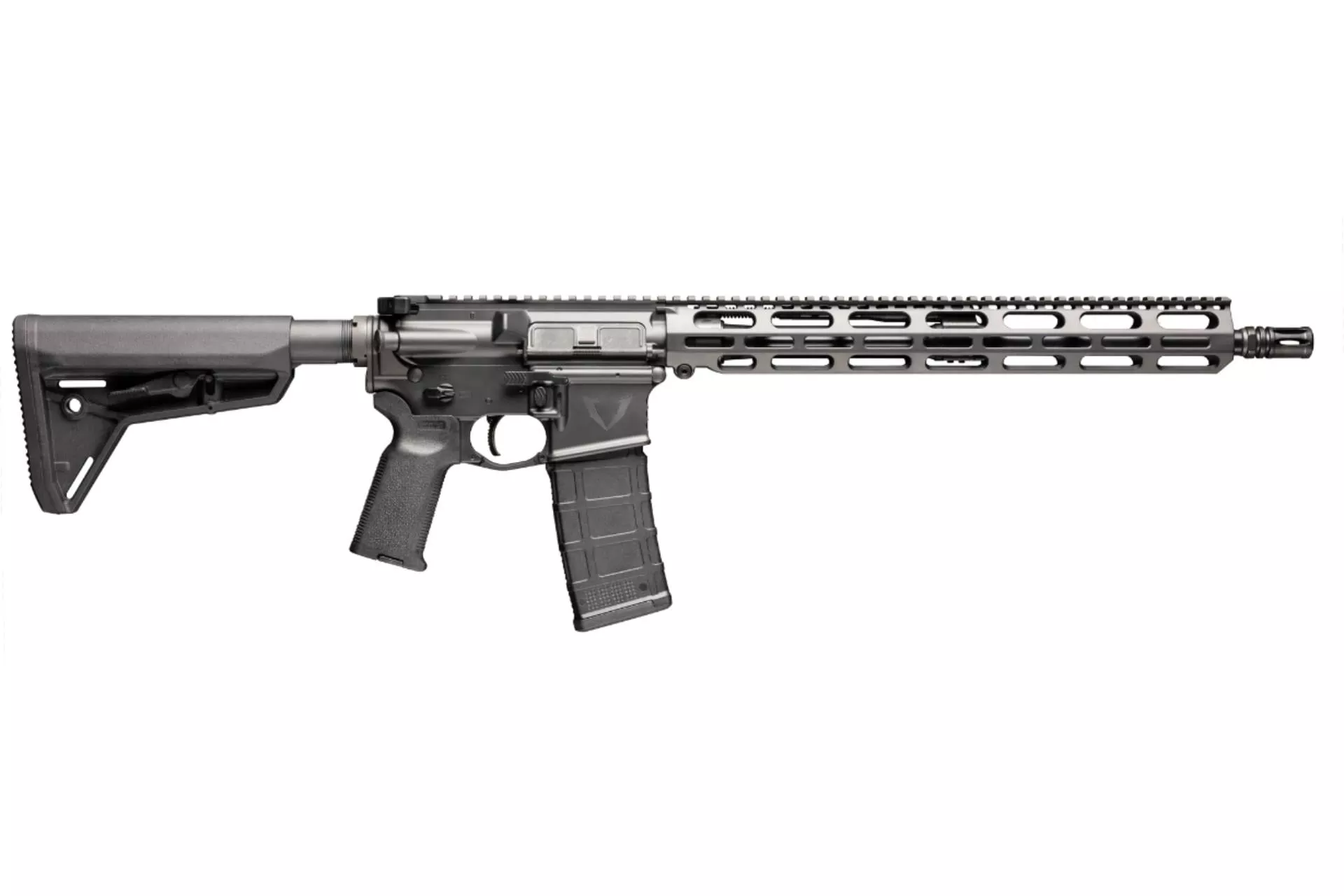 VKTR Industries VK1 16″ HF 5.56 NATO AR-15 Rifle, 15″ Handguard, Armor Black – V-3110-0916-601