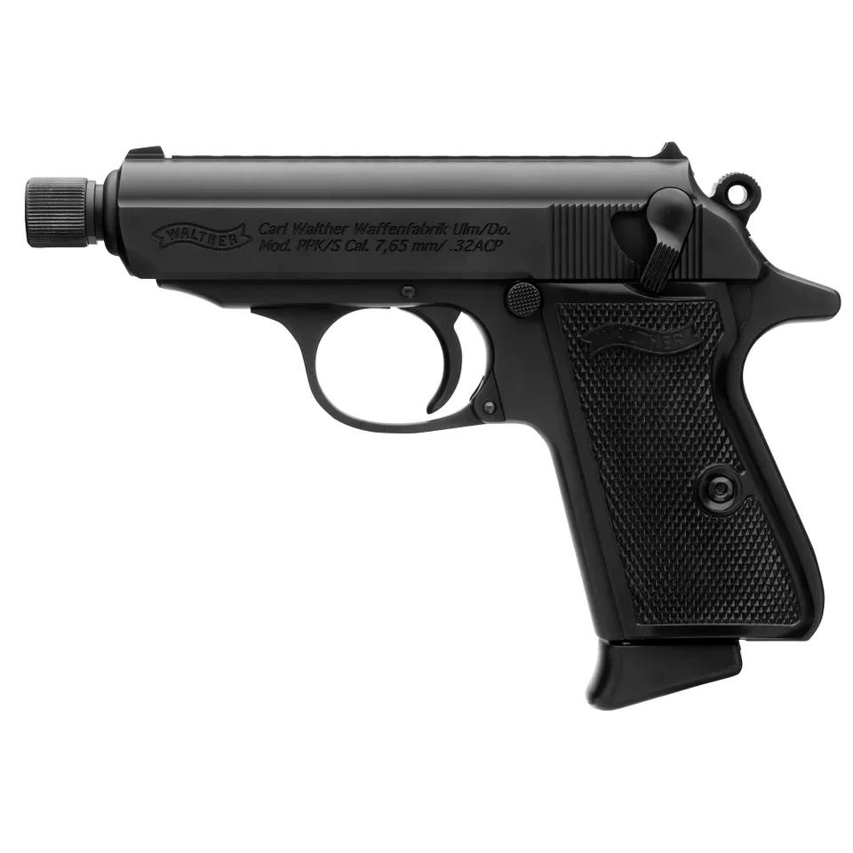 WAL PPK .32 ACP 3.3" 7-Round Black