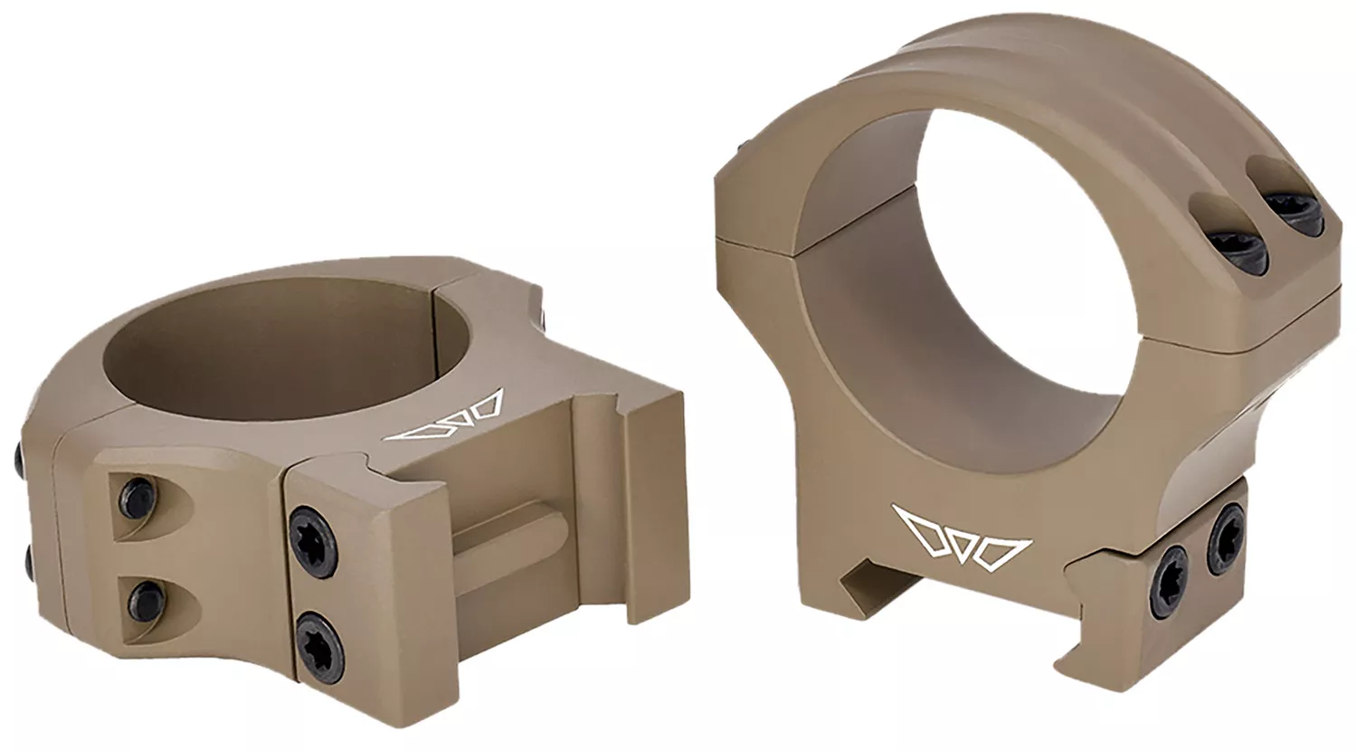Warne 8520DE HyperLiteDark Earth Cerakote MagnaFusion Alloy 34mm Tube Maxima/Weaver/Picatinny
