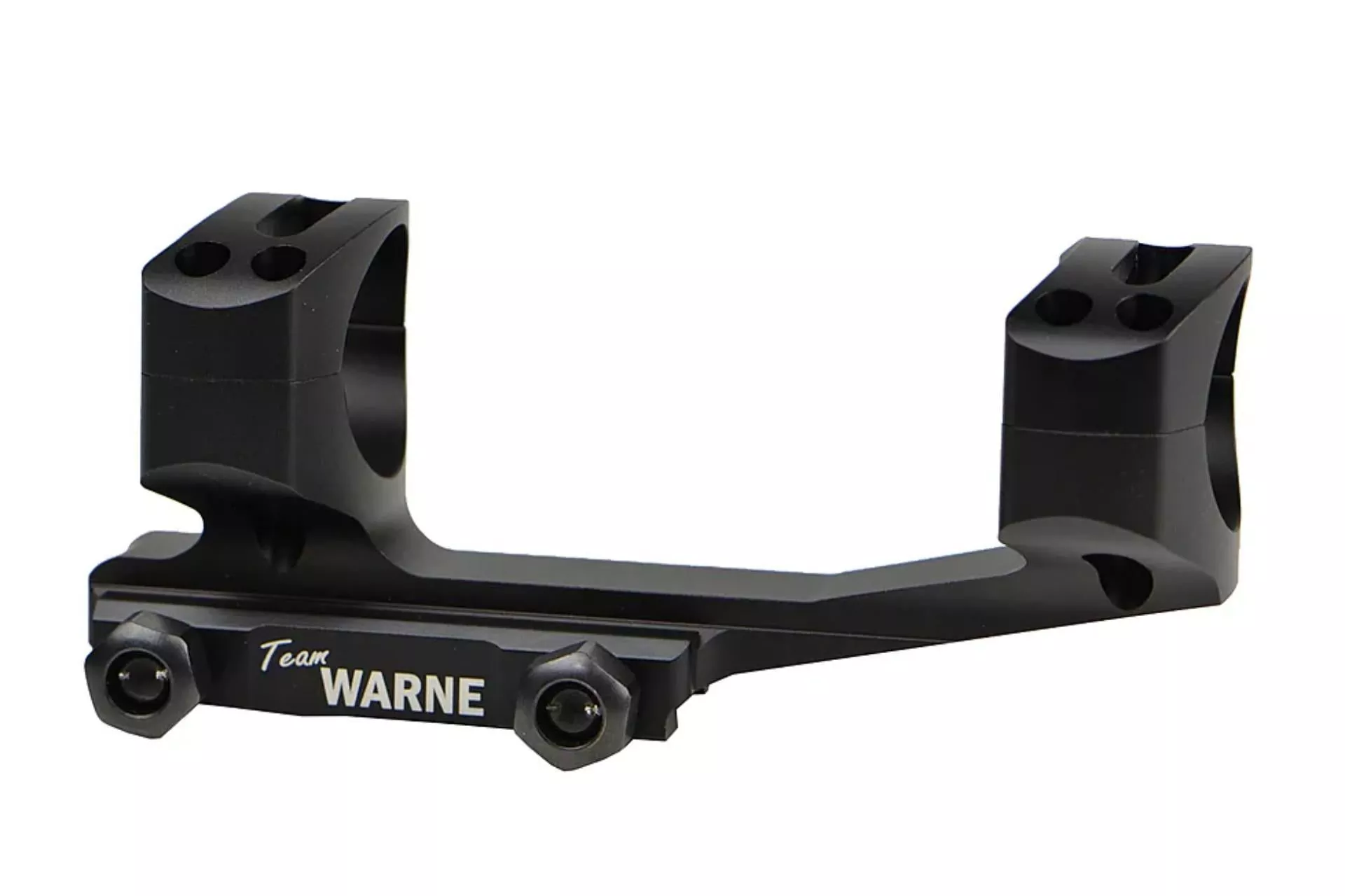 Warne Extended Skeletonized MSR Mount – Matte Black, Gen 2, AR-15, 1″ – XSKEL1TW