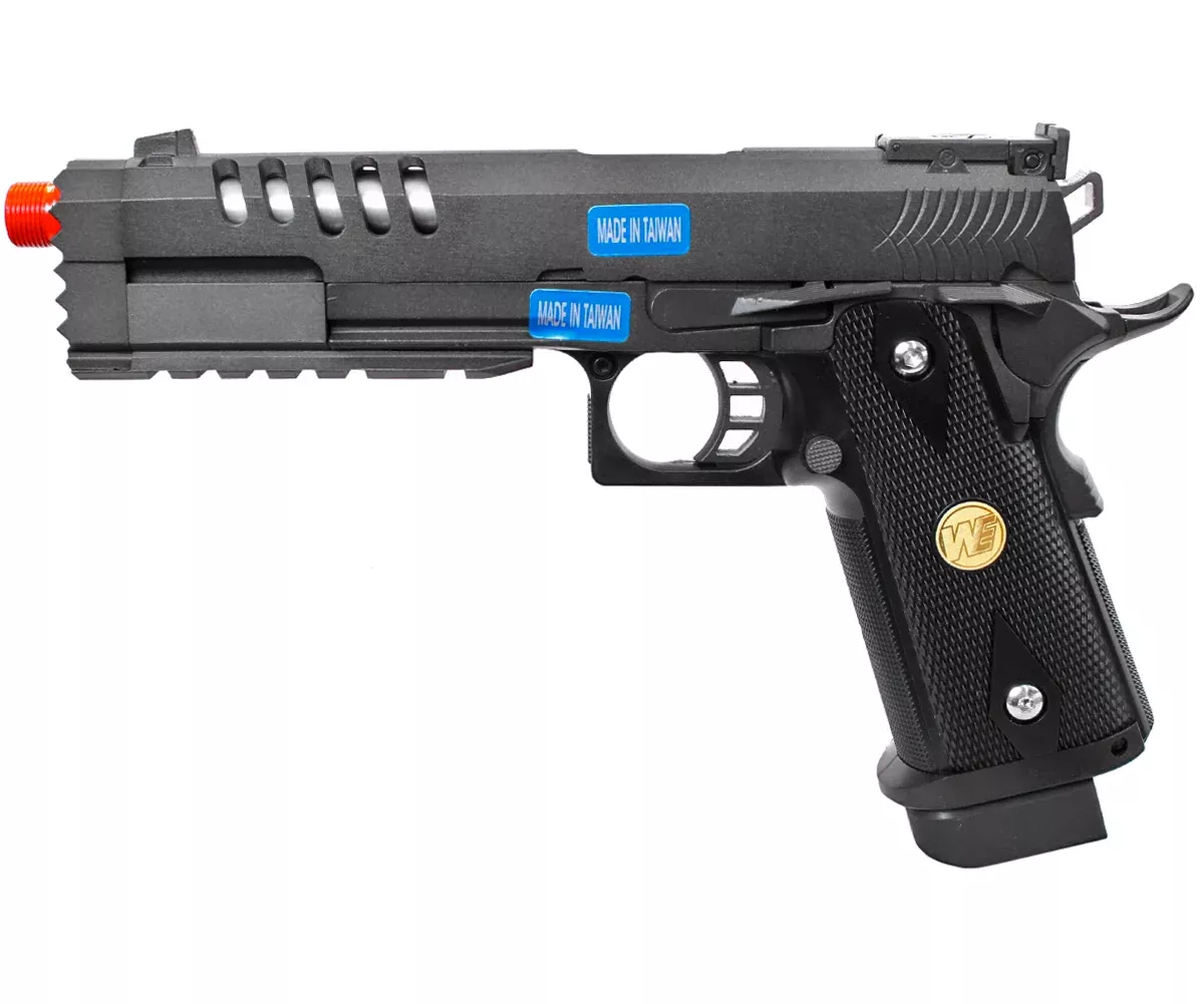 WE Full Metal 5.1 Hi-Capa Hyper Strike M1911 Gas Blowback Airsoft Pistol
