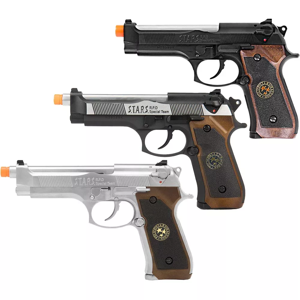 WE Tech RPD Samurai Edge Biohazard M92 GBB Airsoft Pistol
