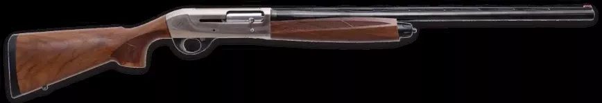 Weatherby 18i Deluxe 12 Gauge Semi-Auto Shotgun with Engraved Nickel Receiver and Walnut Stock