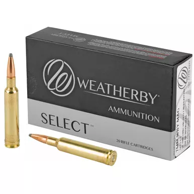 Weatherby Weatherby 7mm Weatherby Magnum Select InterLock Ammunition – 154 Grain, Box of 20