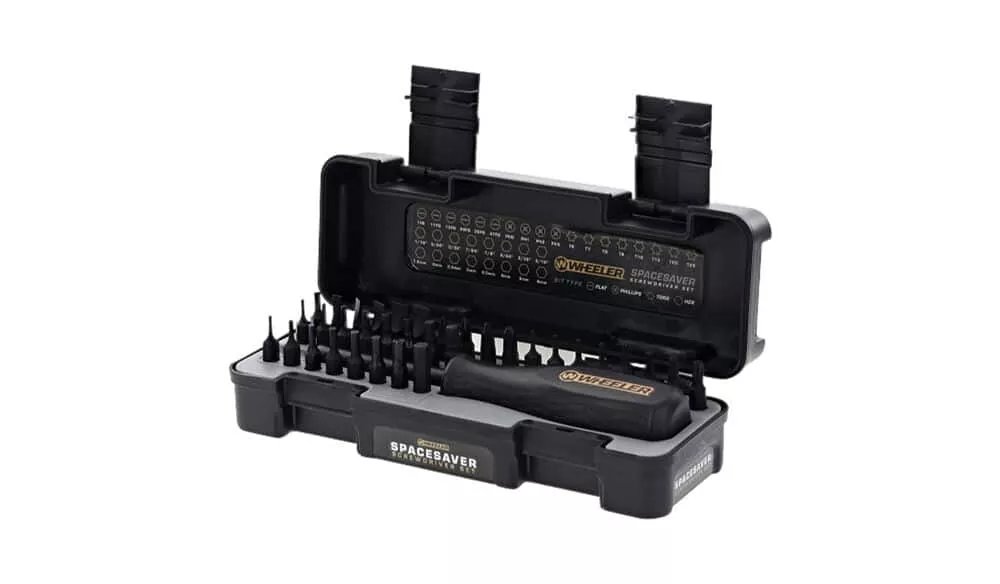 WHEELER 36 PIECE SPACE SAVER GUNSMITHING SCREWDRIVER SET