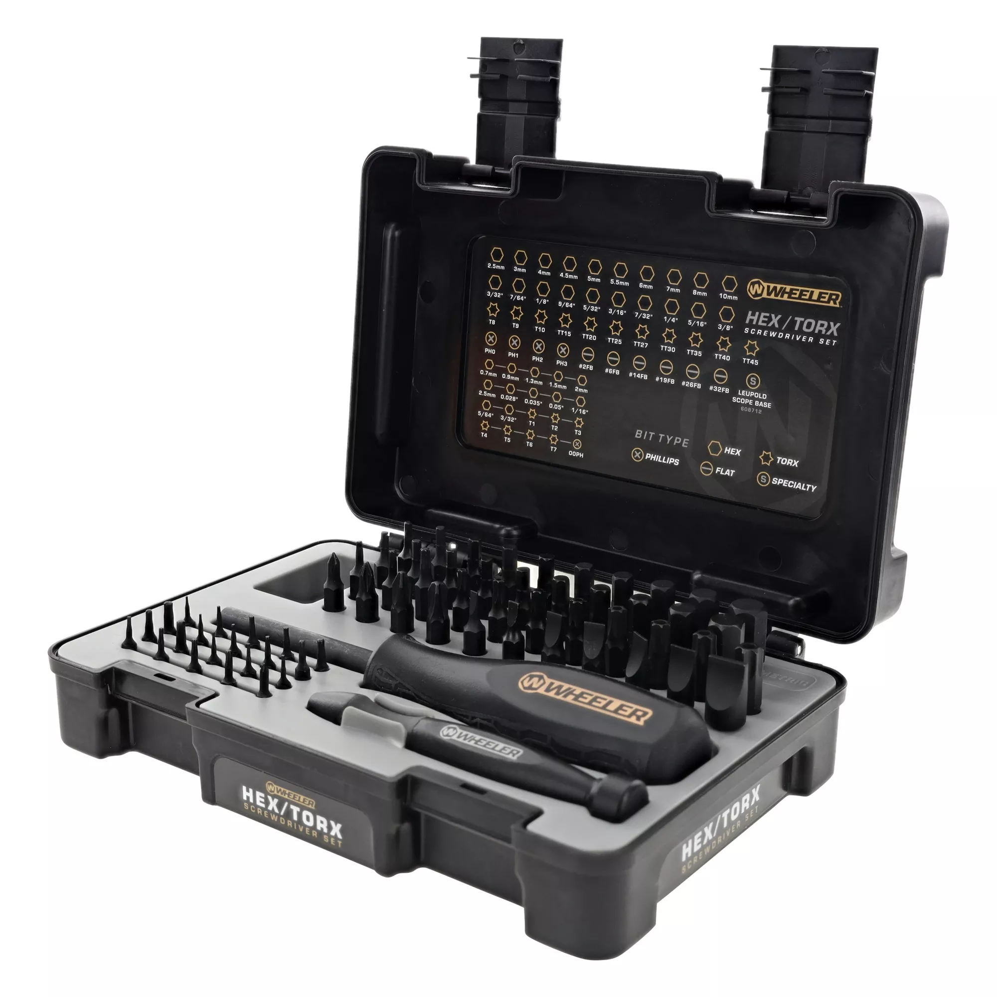WHEELER 65PC HEX-TORX DRIVER SET