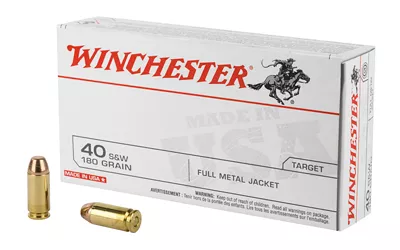 WIN USA 40SW 180GR FMJ 50/500