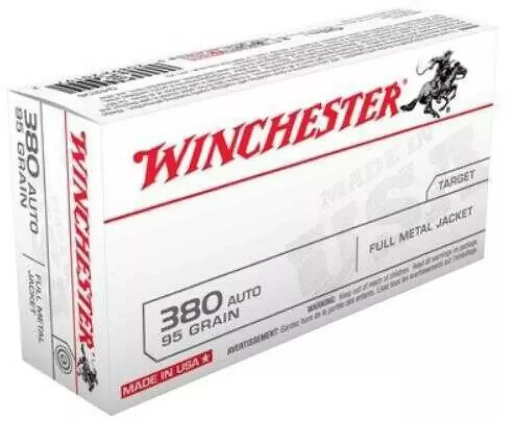 Winchester 380 Acp 95 Grain Fmj: Consistent Performance