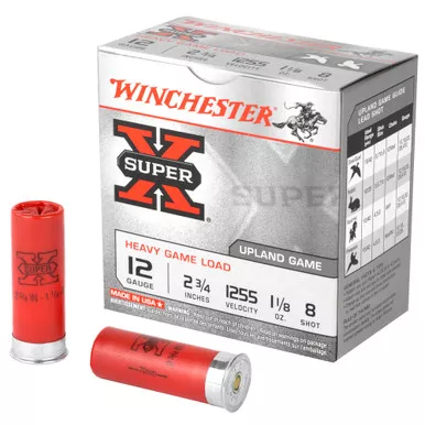 Winchester Ammunition Winchester Ammunition Power Point 12 Gauge Shotshell, 1 1/8 oz #8 – Reliable Hunting and Shooting Performance