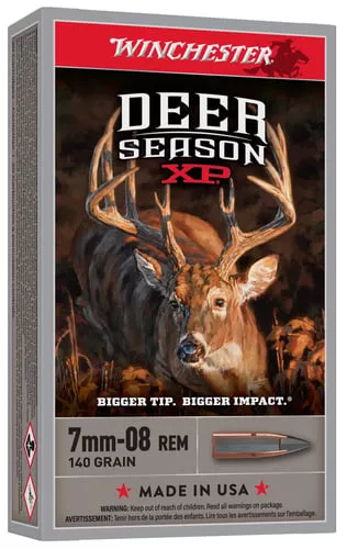 WINCHESTER DEER XP 7MM-08 REM 140GR EXTREME PT 20RD 10BX/CS