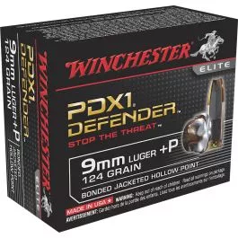 Winchester Defender 9mm 124gr +P