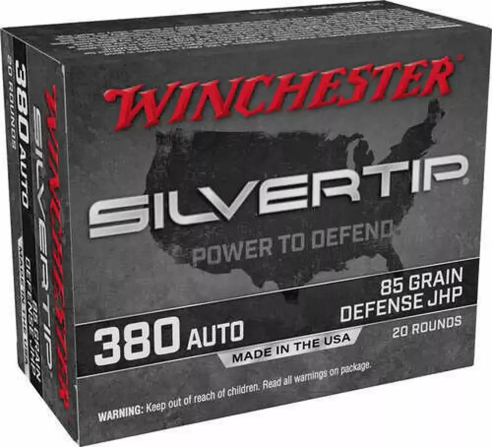 Winchester Silvertip 380 Auto Ammunition: Reliable Hollow Point Performance