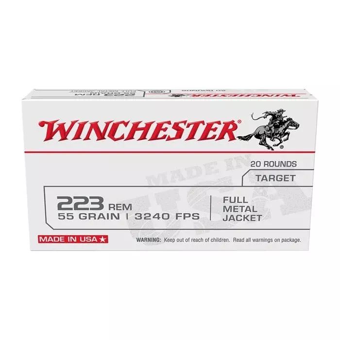 WINCHESTER – USA White Box 223 Remington 55gr Full Metal Jacket 200/Box Quantity Discount PriceAdd To Favorite