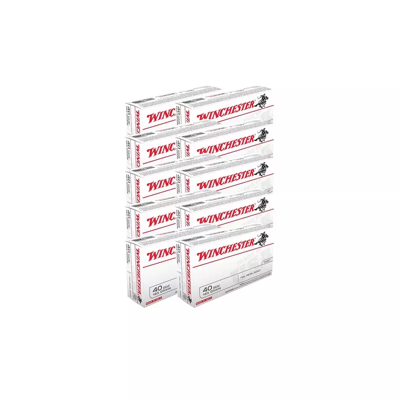 WINCHESTER – USA White Box 40 S&W 180gr Full Metal Jacket 50/Box Quantity Discount PriceAdd To Favorite