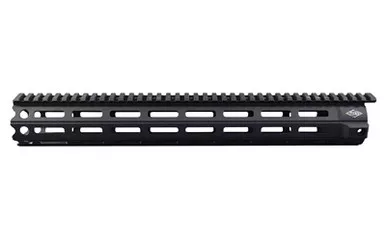 Yankee Hill Machine Co Yankee Hill Machine Co YHM-5318 MR7 15-Inch M-LOK Handguard with Extended Top Rail in Black