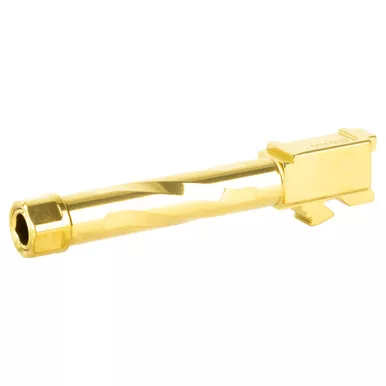Zaffiri Precision Threaded TiN Barrel 5 with Thread Protector for Glock 19 Gen 1 Pistols
