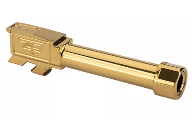 Zaffiri Precision Zaffiri Precision 9mm Threaded Barrel for Glock 43/43X – 3.9 Inch Gold Finish