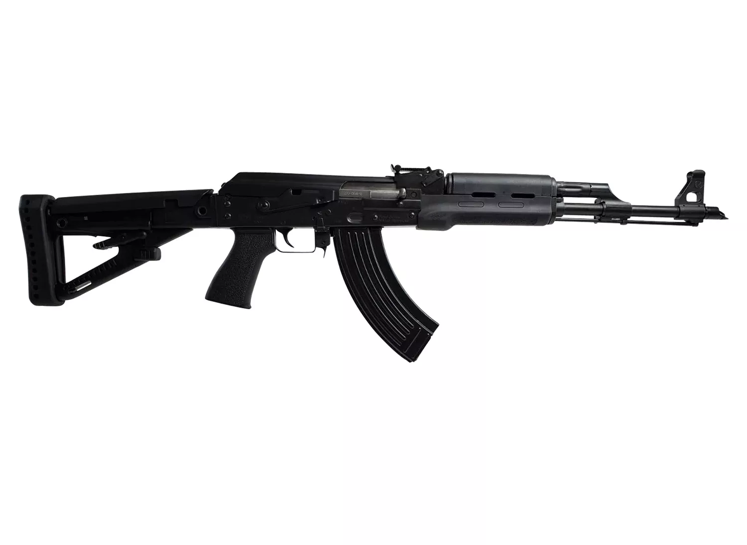 Zastava Arms Usa ZR7762BHM ZPAPM707.62x39mm 30+1 16.30" Chrome-Lined Barrel, Promag Adjustable Stock, TangDown Polymer Grip, Hogue Handguard