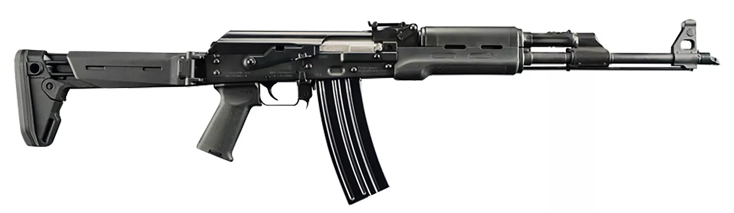 Zastava Arms Usa ZR90556FS ZPAP M90 5.56x45mm NATO 18.25" 30+1, Black, Magpul Furniture, Side Folding Stock, Hogue Handgaurd