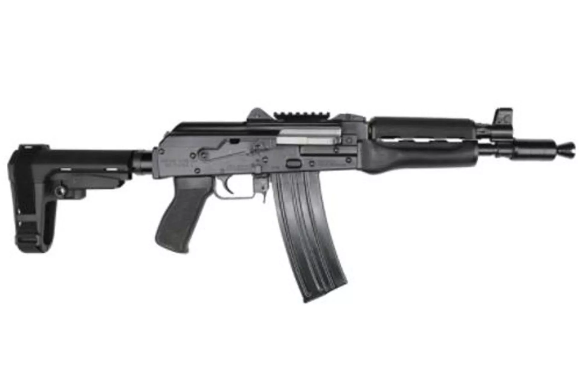 Zastava Zpap85 AK Pistol 10″ 5.56X45 30rd Semi Auto With SBA3 Brace Booster And 30 Round Magazine – ZPAP85 ZP85556TAB