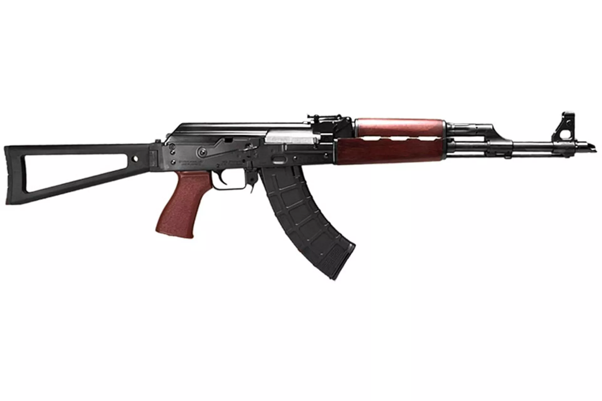 Zastava Zpapm70 16.3″ 7.62X39 30rd Semi Auto Rifle Blood Red Handguard Td Grip Triangle Stock – ZR7762RTF