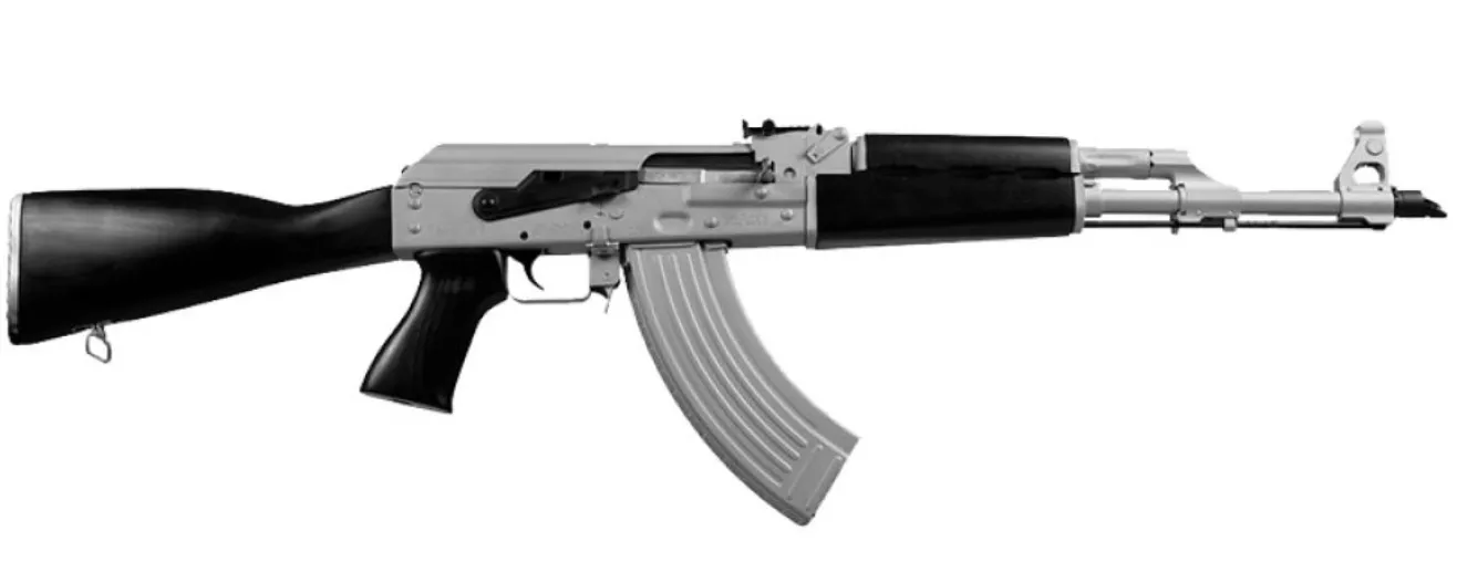 Zastava ZPAPM70 Rifle 7.62X39mm Silver – 30+1 Rounds, 16.3″ Barrel – ZR7762CSB