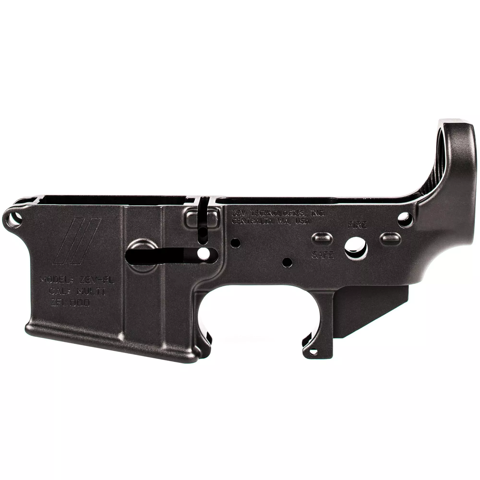 ZEV FORGED STRIPPED AR15 LOWER BLACK