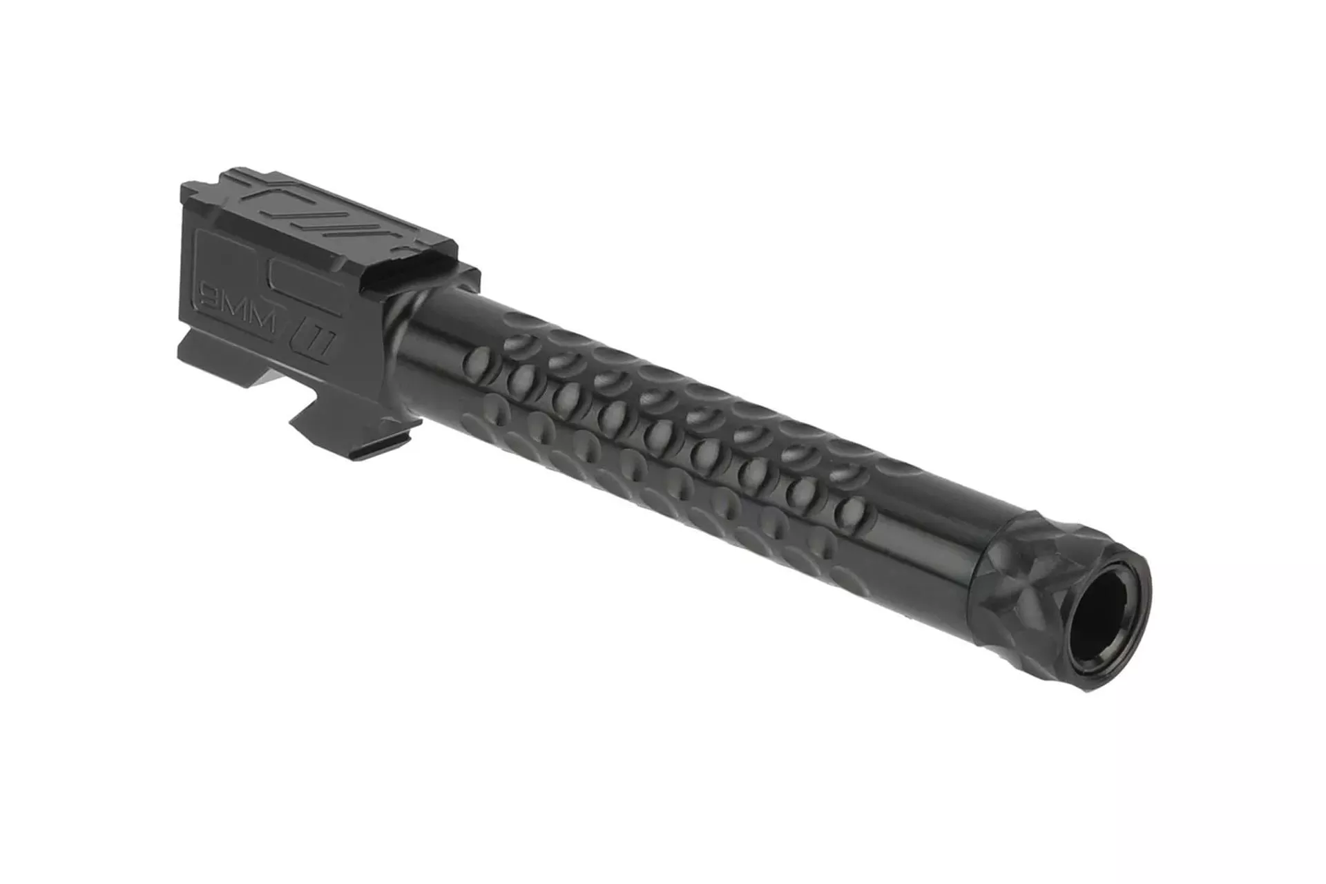 Zev Technologies Optimized Match Threaded Barrel For GLOCK 17 Gen 1-4 – Black DLC 1:14 Twist – BBL-17-OPT-TH-DLC