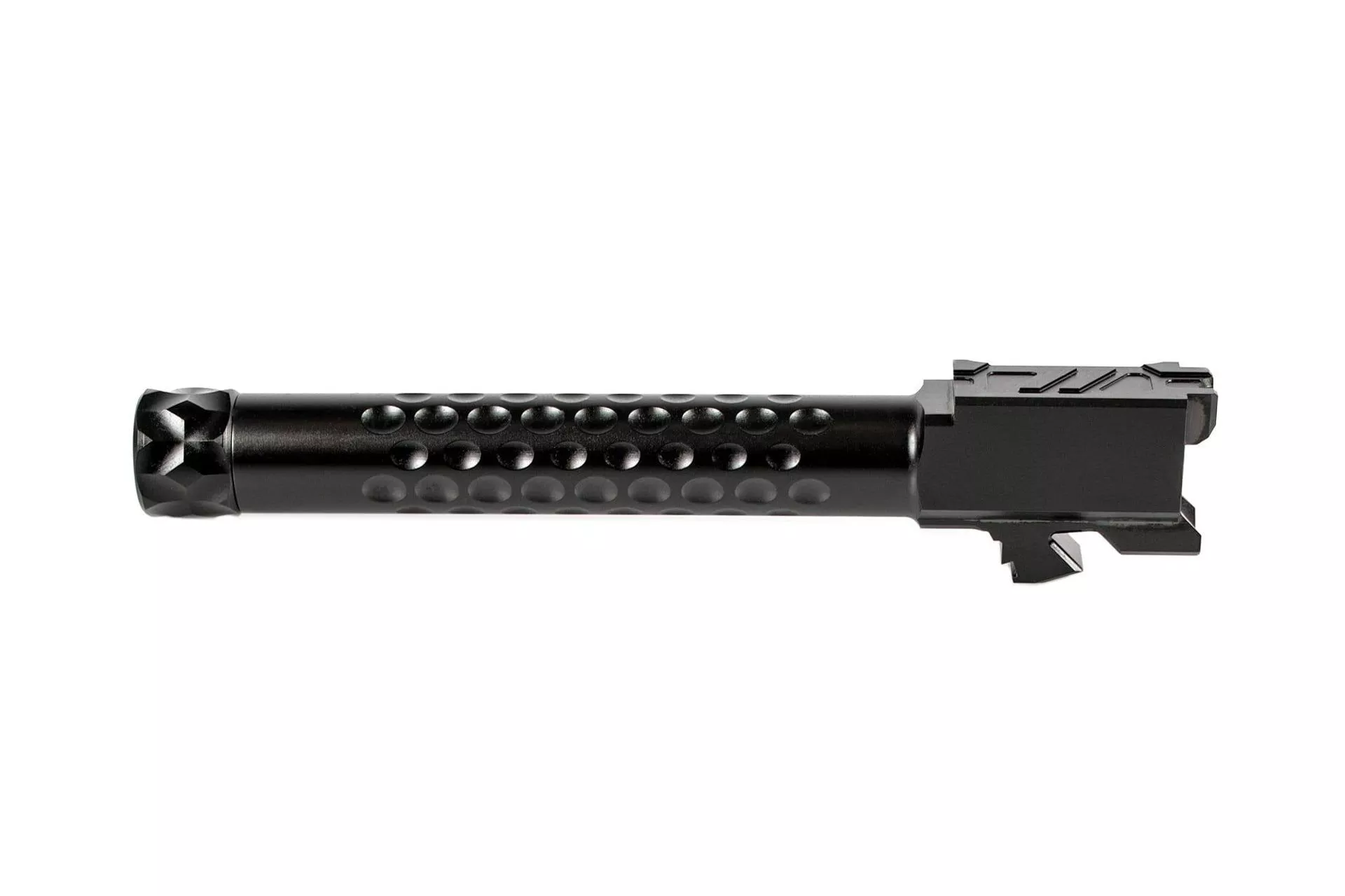 Zev Technologies Optimized Match Threaded Barrel For GLOCK 17 Gen 5 – Black DLC 1:14 Twist – BBL-17-OPT-5G-TH-DLC